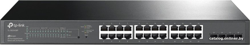Настраиваемый коммутатор TP-Link TL-SG2428P
