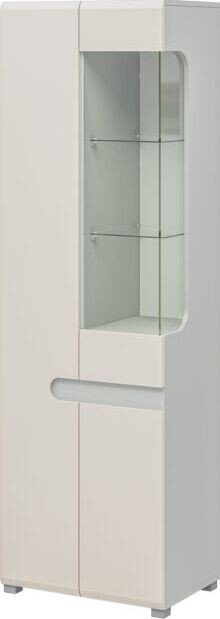 

Шкаф-витрина Мебель Неман Леонардо МН-026-01/1-С1 (лунный камень/кашемир)