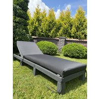 Матрас для шезлонга Loon Гарди 190x60 (черный)