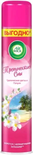 

Освежитель воздуха Air Wick Тропические сны Тропические цветы и Пачули (400 мл)