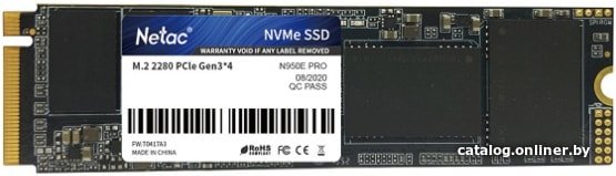 SSD Netac N950E Pro 500GB (без радиатора)