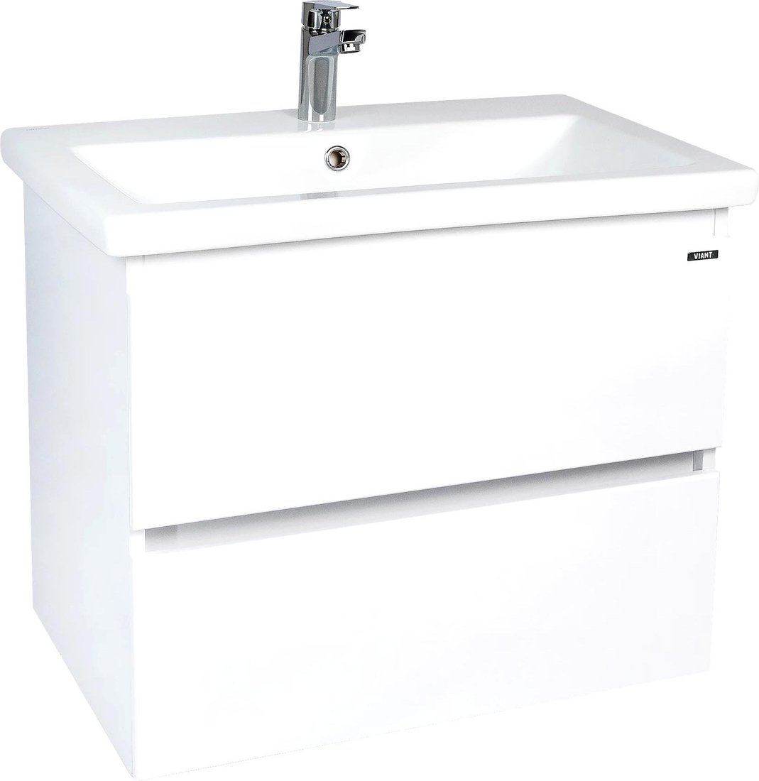 

Viant Тумба с умывальником Мальта Como 80 VMAL80COBEL-T2YP+S-UM-COM80/1-w