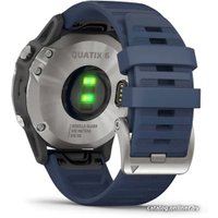 Умные часы Garmin Quatix 6 (серый/синий)