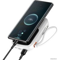 Внешний аккумулятор Baseus Qpow Digital Display 20000mAh (белый)