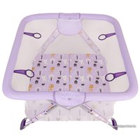 Игровой манеж Фея Книжка (милые оленята, сиреневый)