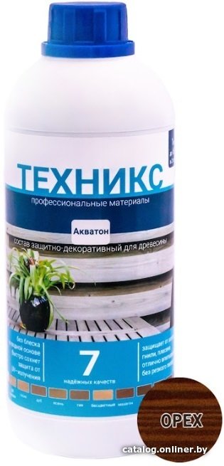 Пропитка Техникс Акватон 1 кг (орех)