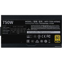 Блок питания Cooler Master V750 Gold V2 MPY-750V-AFBAG-EU