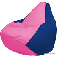 Кресло-мешок Flagman Груша Г2.1-195 (розовый/синий)