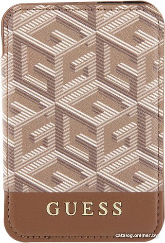 Кредитница CG Mobile Guess G Cube GUWMSHGCFSEW (коричневый)