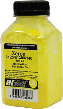 

Тонер Hi-Black для Xerox Phaser 6125/6130/6140 Тип 2.0 (желтый) 30 г