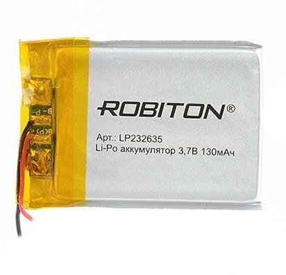 

Аккумулятор Robiton LP232635 130mAh 1 шт