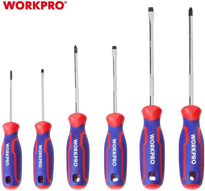 

Набор отверток Workpro WP200504 (6 предметов)