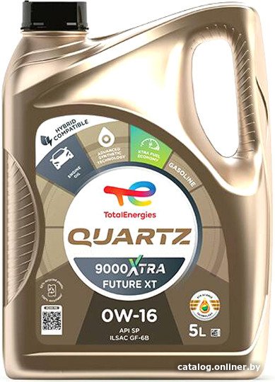 Моторное масло Total Quartz 9000 Xtra Future XT 0W-16 5л