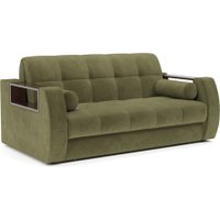 Диван Мебель-АРС Аккордеон Барон №3 ППУ 180x200 (Cabrio 29 зеленый)