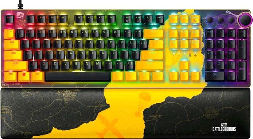 

Клавиатура Razer Huntsman V2 PUBG: BATTLEGROUNDS Edition (Razer Optical Red, нет кириллицы)