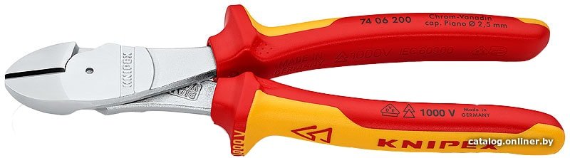 Кусачки боковые (бокорезы) Knipex 74 06 200