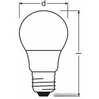 Светодиодная лампочка Radium LED A75 E27 10 Вт 3000 К