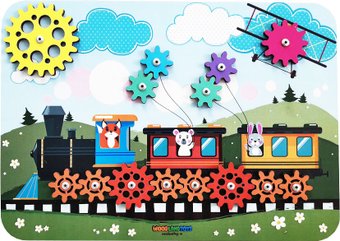 WoodLand Toys Паровозик 116107