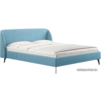 Кровать Сонум Rosa 90x200 (рогожка голубой)