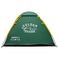 Треккинговая палатка GOLDEN SHARK Simple 3 (зеленый)