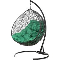 Подвесное кресло BiGarden Gemini (черный/зеленый)