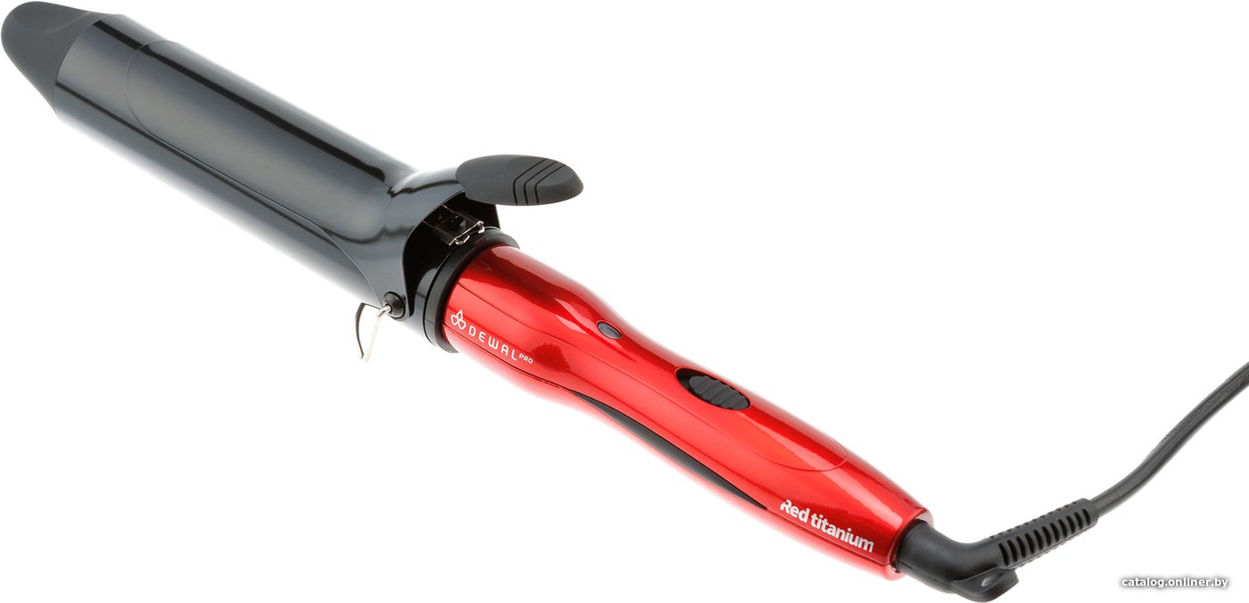 Круглая  плойка Dewal Red Titanium 03-2038