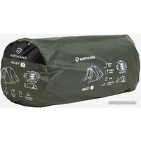 Кемпинговая палатка Northland Valley Luxe 3 (светло-серый)