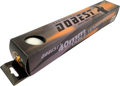 

Мяч для настольного тенниса Dobest BA-02 (3 звезды, 6 шт.)