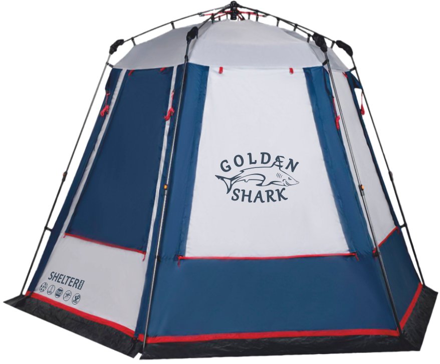

Тент-шатер GOLDEN SHARK Shelter V2 auto (серый)