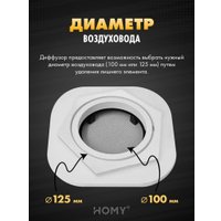 Вентиляционная решетка HOMY AIR гексагон AH100BR 17x15 (черная)