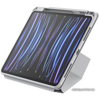 Чехол Baseus Minimalist Series Magnetic Case для Apple iPad Pro 11/Air-4/Air-5 10.9 (светло-серый)