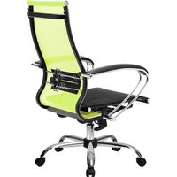 Офисное кресло Metta SK-2-BK Комплект 9, Ch ов/сечен (резиновые ролики, лайм)