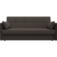 Диван Лига диванов Лига-018 книжка 124985 (рогожка амур коричневый)