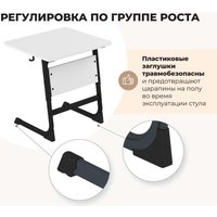 Парта Sheffilton SHT-T-TN13/3-5 (антрацит/береза)