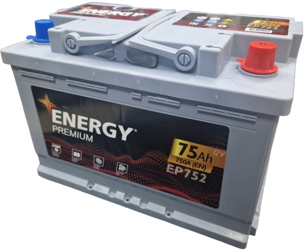 

Автомобильный аккумулятор Energy Premium EP752 (75 А·ч)