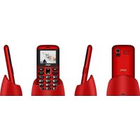 Кнопочный телефон Inoi 148 Senior 4G (красный)