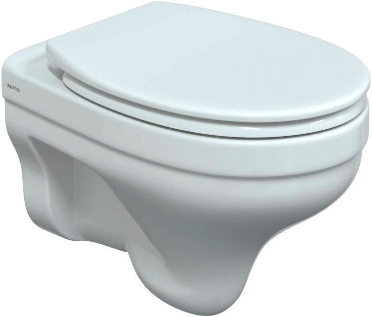 

Унитаз подвесной Berges Wasserhaus Albit S Rimless 082046 (без сиденья)