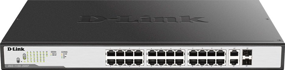 

Управляемый коммутатор 2-го уровня D-Link DGS-1100-26MP