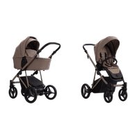 Универсальная коляска BEBETTO Pelpasso 2в1 Pro (04 Kaszmir/светло-бежевая кожа)