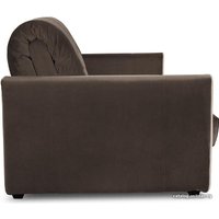 Диван Трия Лего Т1 (велюр, Galaxy 04 темно-коричневый)