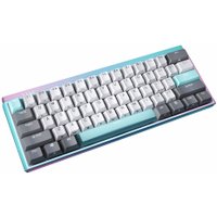 Клавиатура Durgod K330w Plus Ice Cream (Gateron CAP V2 Crystal Silent Red)