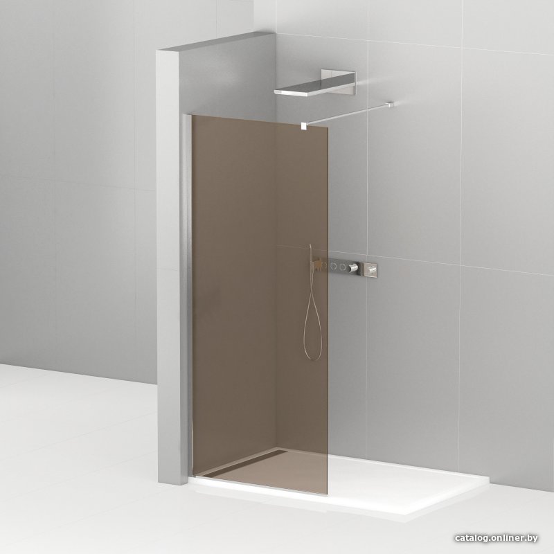 Душевая стенка Cezares LIBERTA-L-1-90-120-BR-Cr
