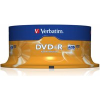 DVD-R диск Verbatim 4.7Gb 16x 43522 (25 шт.)