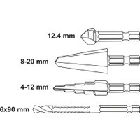 Набор сверл Yato YT-44705 (4 предмета)