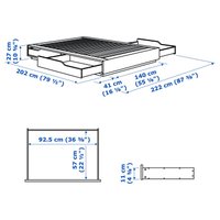 Кровать-тахта Ikea Mandal 30280481