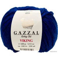 Пряжа для вязания Gazzal Viking 4017 100 г 100 м (василек)