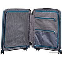 Чемодан-спиннер Puccini Buenos Aires 55 см (бирюзовый)