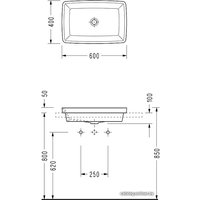 Умывальник Serel Rita Countertop RT33