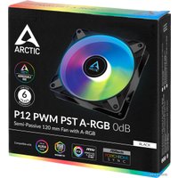 Вентилятор для корпуса Arctic P12 PWM PST A-RGB 0dB ACFAN00231A