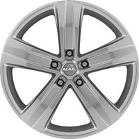 Литые диски MAK Stone 5 17x7" 5x108мм DIA 65.1мм ET 46мм Silver